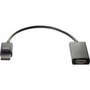 HP Adaptador DisplayPort a HDMI True 4K, Negro