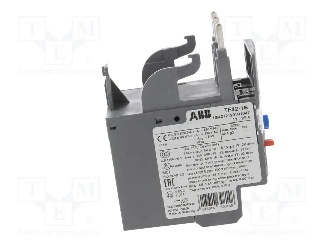 ABB TF42-16 Relé térmico 13-16A