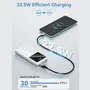 Vention Powerbank 10000mAh 22.5W FHKW0 Blanca USB/USB-C/Micro-USB Carga Rápida Compatible