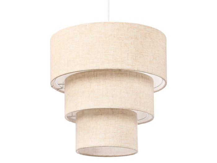 GIFTDECOR Lámpara Triple Tulipa Grande Blanco