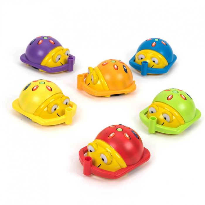 TTS Robot Bee Complemento Bot Soporte Lápiz para Pintar Recorridos, Accesorio Dibujo para Bee-Bot/Blue-Bot, Incluye 6 Carcasas