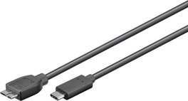 MicroConnect Cable USB-C a USB 3.2 Gen 1 Micro B de 0,6M