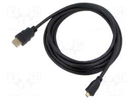 GOOBAY Cable HDMI 2.1 de 1m con Conector Micro HDMI