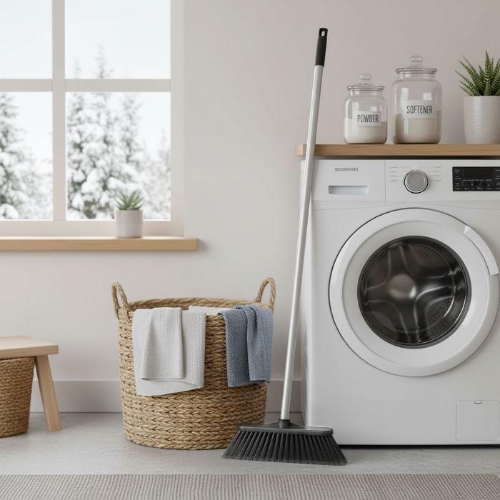 Inde Escoba Eco-1004 Supernet - Dimensiones: 27.5 cm Largo, 11.4 cm Alto, 8 cm Ancho, Peso 6.3 kg (24 Unidades)