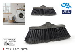 Inde Escoba Eco-1004 Supernet - Dimensiones: 27.5 cm Largo, 11.4 cm Alto, 8 cm Ancho, Peso 6.3 kg (24 Unidades)