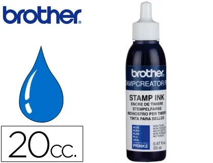 Brother Tinta para Reentintado Azul 20cc