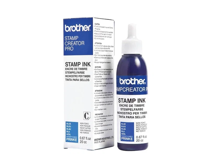 Brother Tinta para Reentintado Azul 20cc