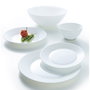 Luminarc Vajilla Opal HARENA 19 Piezas Blanco