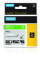 Dymo Rhino Cinta de Etiquetas Industrial Blanco sobre Verde 12mm x 5,5m