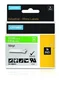 Dymo Rhino Cinta de Etiquetas Industrial ID1-12 Blanco sobre Verde 12mm x 5,5m