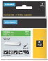 Dymo Rhino Cinta de Etiquetas Industrial ID1-12 Blanco sobre Verde 12mm x 5,5m