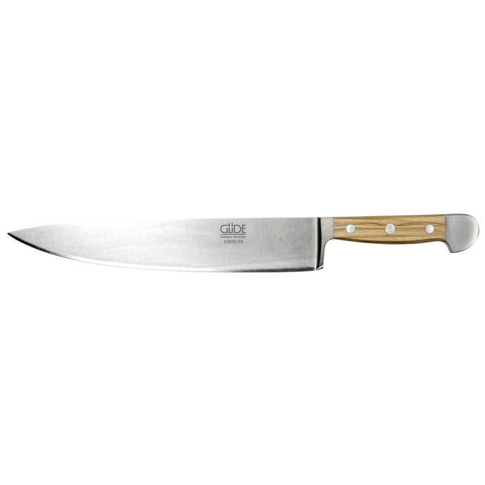 Güde Alpha Cuchillo de cocina 26 cm Madera de Olivo Güde Alpha Cuchillo de cocina 26 cm Madera de Olivo