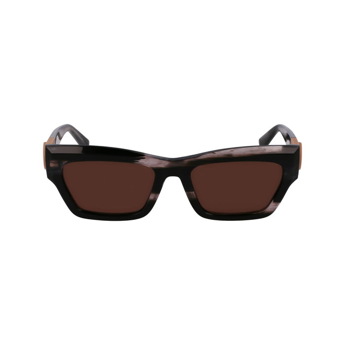 LONGCHAMP LO763S-8 Gafas de sol para mujer con cristales marrones