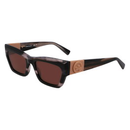 LONGCHAMP LO763S-8 Gafas de sol para mujer con cristales marrones