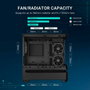 Asus PRIME AP202 TG ARGB Negro