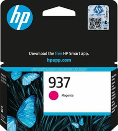 HP Cartucho de Tinta Original 937 Magenta 4S6W3NE