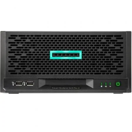 HPE ProLiant MicroServer Gen10 Plus v2 Intel Xeon E-2314 32GB RAM 2x 1TB SATA Torre Ultra-Micro HPE ProLiant MicroServer Gen10 Plus v2 Intel Xeon E-2314 32GB RAM 2x 1TB SATA Torre Ultra-Micro