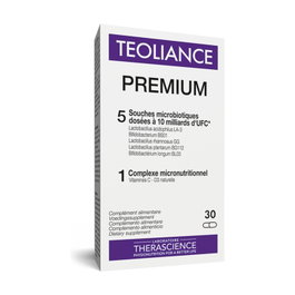 Therascience Teoliance Premium 30 cápsulas - Probióticos para la flora intestinal