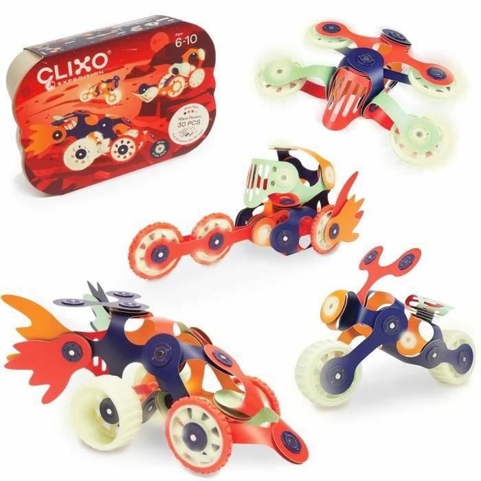 Gipsy Toys Mars Rovers - Juego de construcción magnético de 30 piezas con brillo en la oscuridad Gipsy Toys Mars Rovers - Juego de construcción magnético de 30 piezas con brillo en la oscuridad