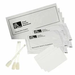 Zebra 105999-705 Kit de hojas de limpieza para impresora Blanco