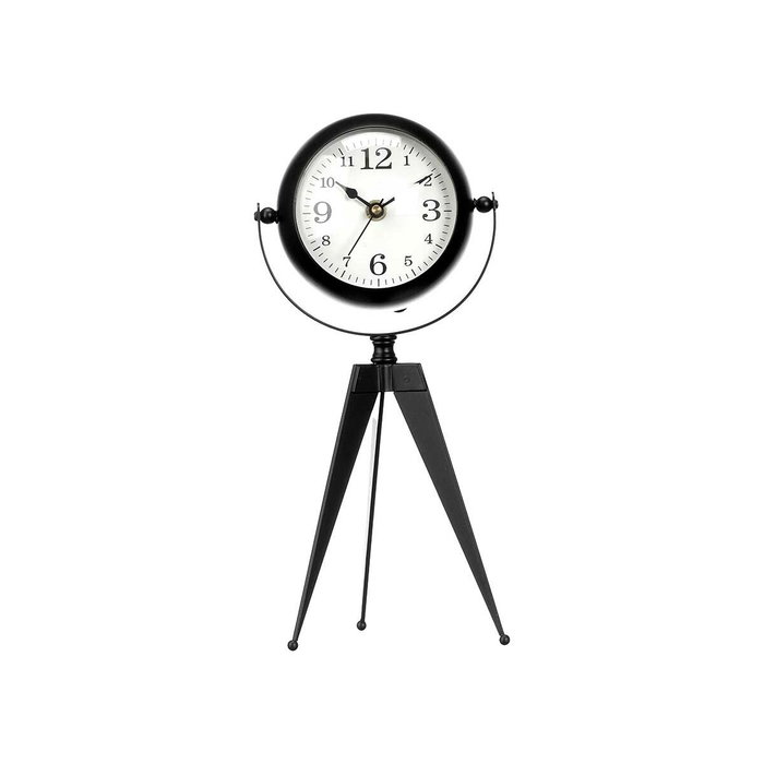 Reloj de Mesa Gift Decor Negro Trípode (4 Unidades)