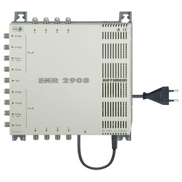 Kathrein EXR 2908 Multischalter Beige BNC Metal Puertos 9 Entradas 8 Salidas 18VDC x 400mA