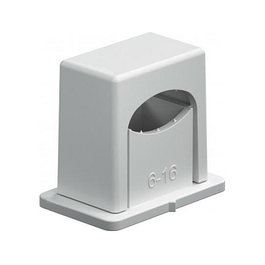 OBO Bettermann Abrazadera de presión ISO 6-16mm PS gris claro RAL7035
