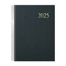 Dohe Agenda Anual Segovia Espiral Negro 2026 14x20 cm