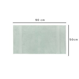 Mijölnir Toalla de Manos Sea Green - 100% Algodón de Lujo para Baño, Suave y Duradera, 450 gr/m², 50 x 90 cm