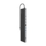 AISENS USB-C Dock 13 en 1 Gris con 2xHDMI, 1xDisplayPort y PD 100W