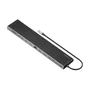 AISENS USB-C Dock 13 en 1 Gris con 2xHDMI, 1xDisplayPort y PD 100W