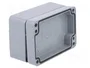 FIBOX ALN Carcasa Universal de Aluminio Gris
