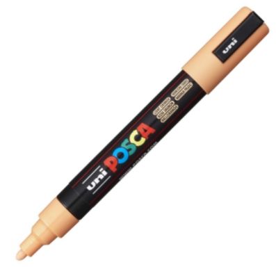 Posca Marcador PC-5M Punta Bala 1,8 - 2,5 mm Naranja Claro