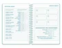 Liderpapel Agenda Escolar 2026-2027 Classic - Bilingüe, Espiral, A5, 2 Días por Página, 70g, Papel FSC, Azul Turquesa