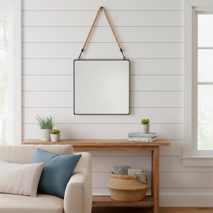 MAX HOME Espejo de pared de metal