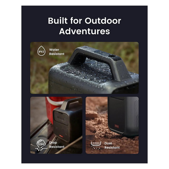 Anker Mars 3 Proyector Inteligente Portátil 1080p Full HD 1000 Lúmenes ANSI DLP Android TV Bluetooth Altavoz Integrado Negro