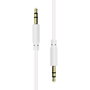 ProXtend Mini-Jack 3-Pin Slim Cable M-M Blanco 1.5M