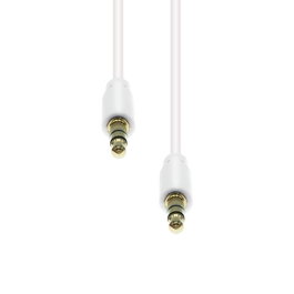 ProXtend Mini-Jack 3-Pin Slim Cable M-M Blanco 1.5M