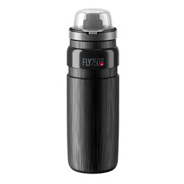 Elite Fly Tex MTB Bidón Ciclismo Superligero Tapón Push-Pull Sin BPA Reciclable