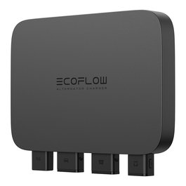EcoFlow Power Hub Alternator Charger 800W - Adaptador de Carga para DELTA Pro, DELTA 2 Max, DELTA Max 2000, DELTA 2, Negro