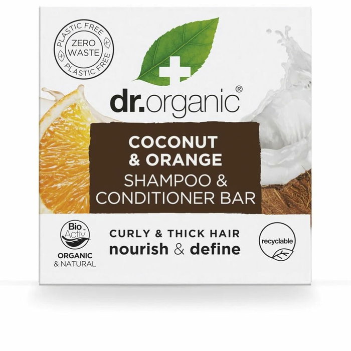 DR. ORGANIC Champú-acondicionador sólido coco-naranja DR. ORGANIC Champú-acondicionador sólido coco-naranja