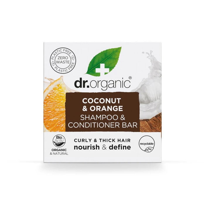 DR. ORGANIC Champú-acondicionador sólido coco-naranja DR. ORGANIC Champú-acondicionador sólido coco-naranja