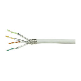 LogiLink Cable de red S/FTP Cat.7, 50m, blanco