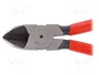 KNIPEX Alicates de corte diagonal lateral 180 mm