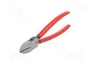 KNIPEX Alicates de corte diagonal lateral 180 mm