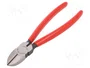 KNIPEX Alicates de corte diagonal lateral 180 mm