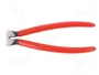 KNIPEX Alicates de corte diagonal lateral 180 mm