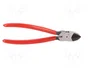 KNIPEX Alicates de corte diagonal lateral 180 mm