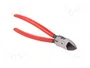 KNIPEX Alicates de corte diagonal lateral 180 mm