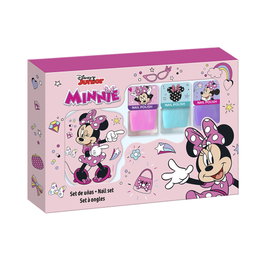 Disney Minnie Estuche de Uñas de 3 piezas
